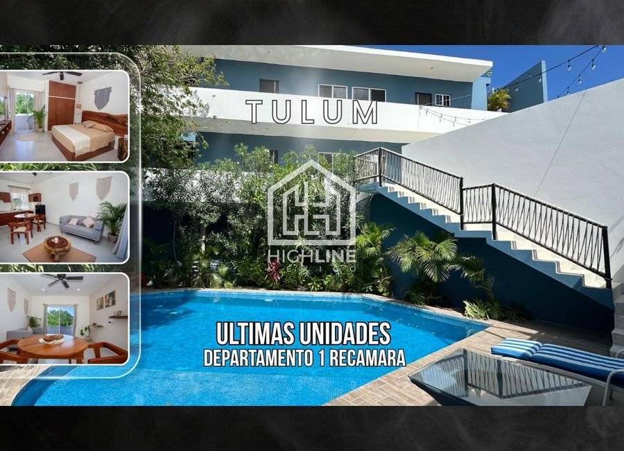 Departamento acogedor a 10 min del mar en Tulum 1