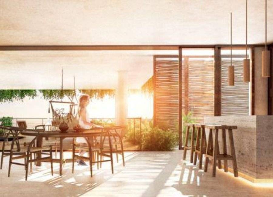 Condo de lujo en Aldea Zamá con terrazas amplias 5