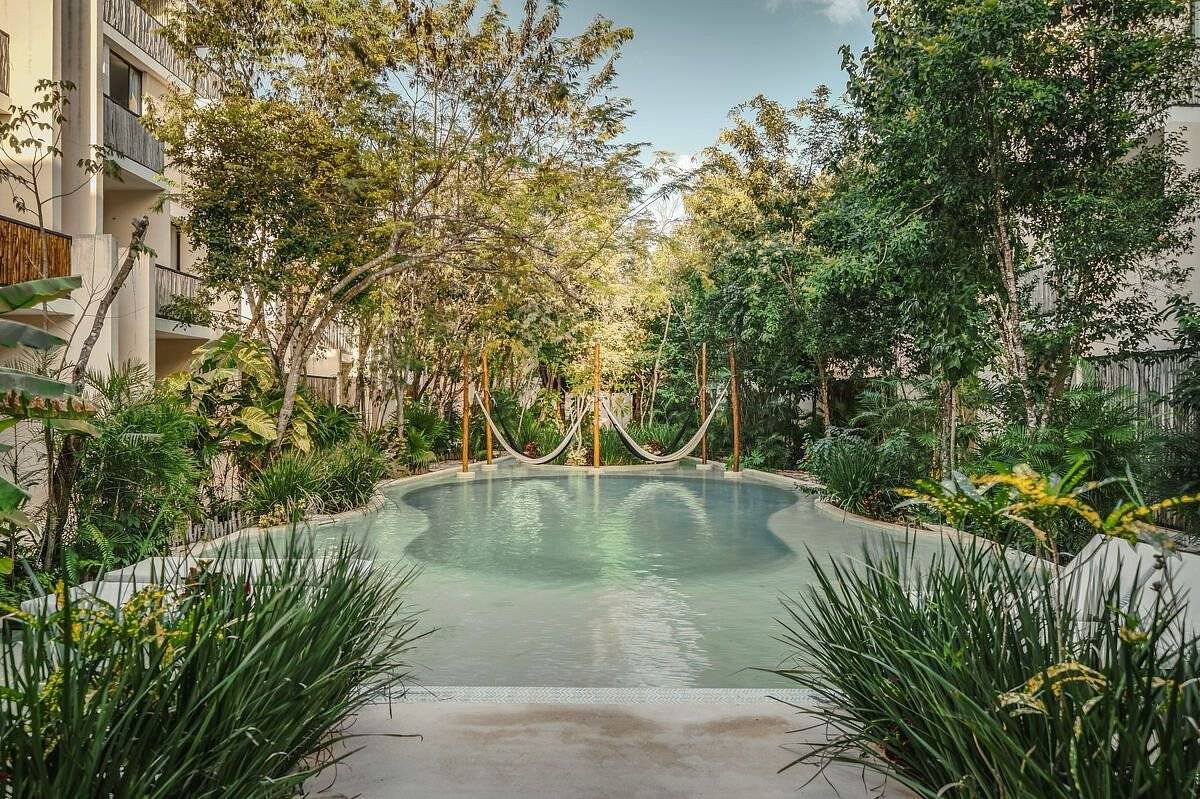 Oasis privado con alberca en Tulum 2