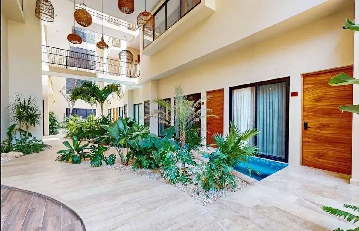 Departamento ideal en Tulum con roof top y alberca 5