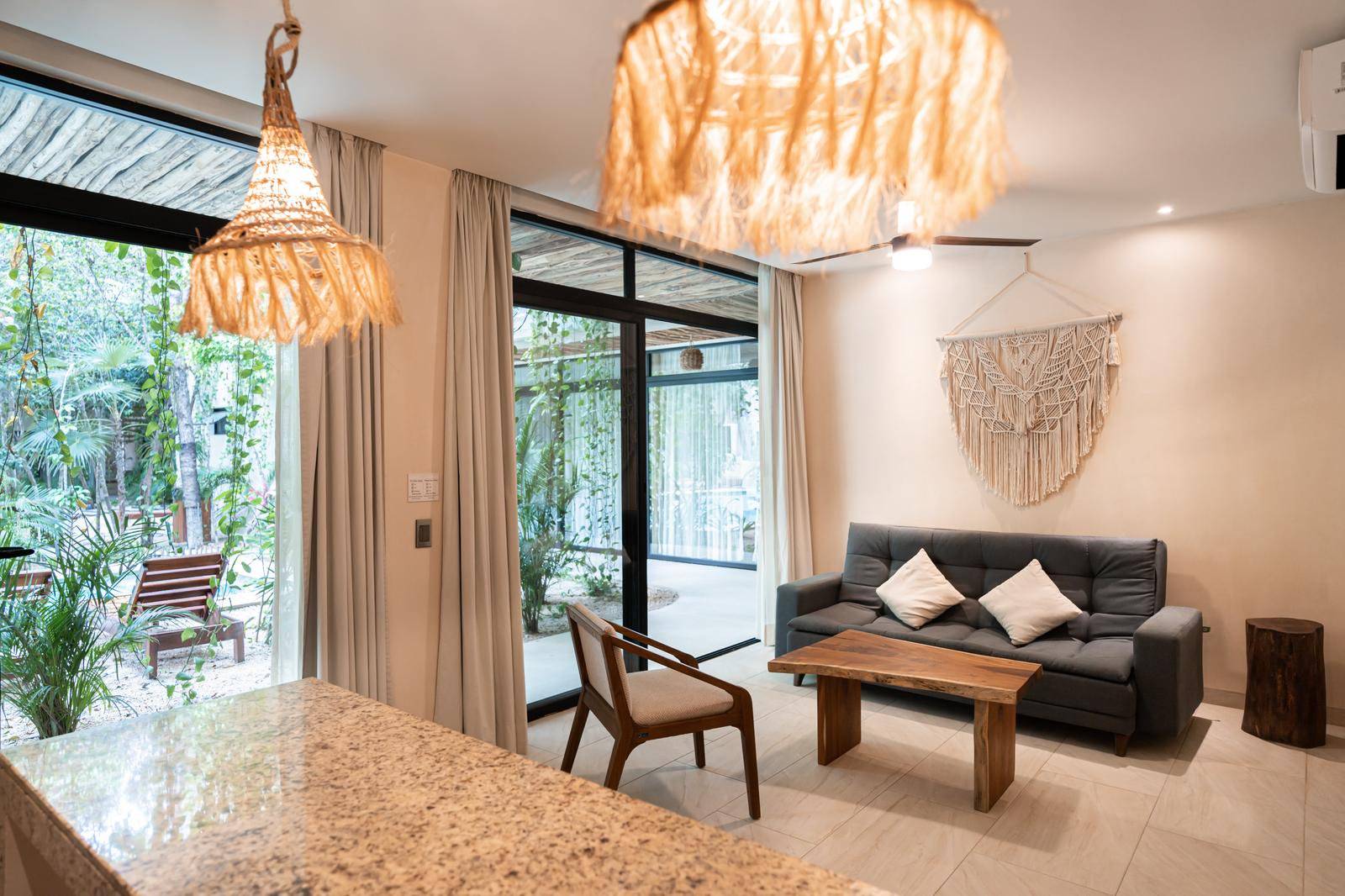 Diseño contemporáneo en Tulum con plunge pool 1
