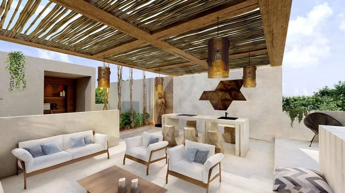 Depto moderno en Tulum con terraza privada 4
