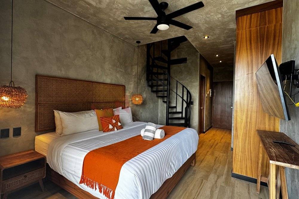 Estudio penthouse amueblado en Tulum 5