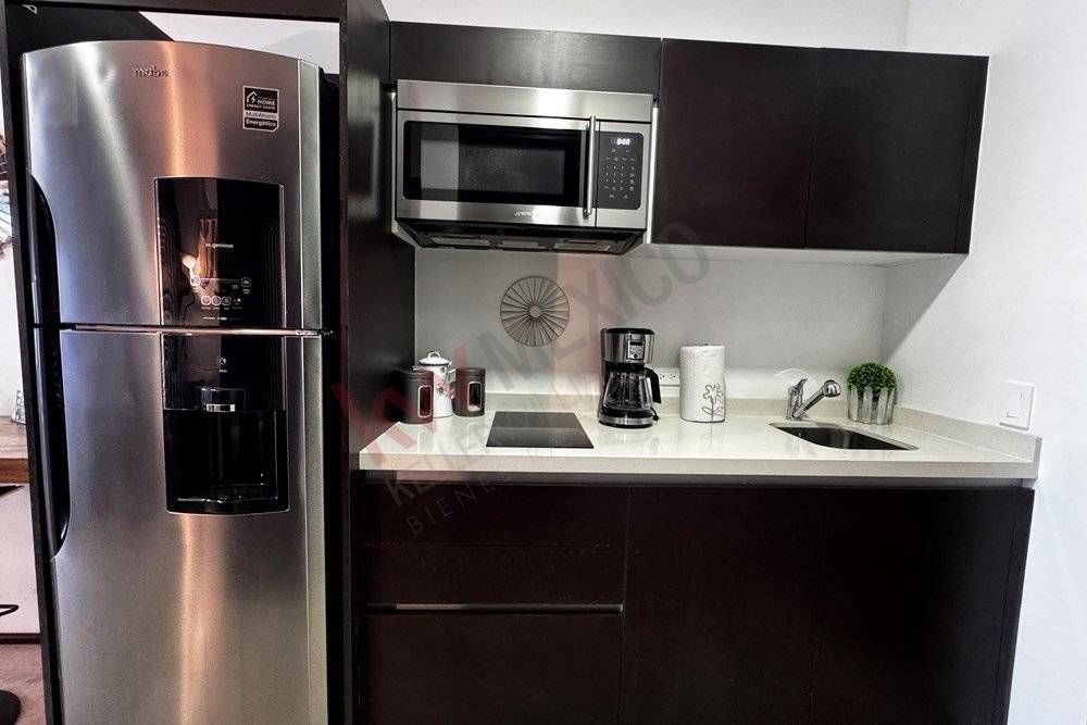 Estudio amueblado en Tulum con terraza privada 4