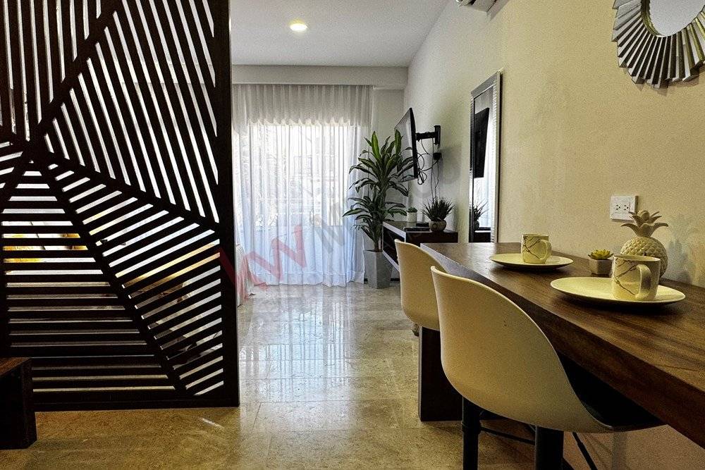 Estudio amueblado en Tulum con terraza privada 2