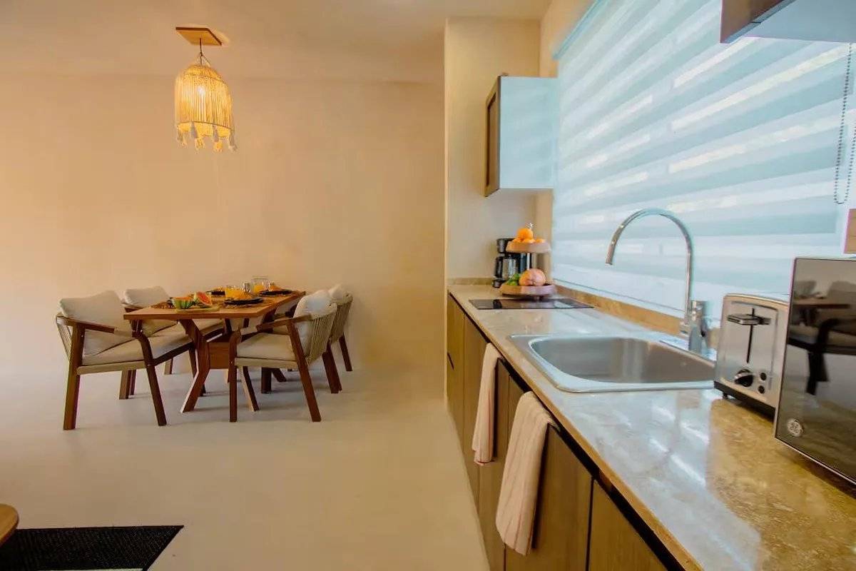 Moderno departamento en Tulum con terraza privada 4