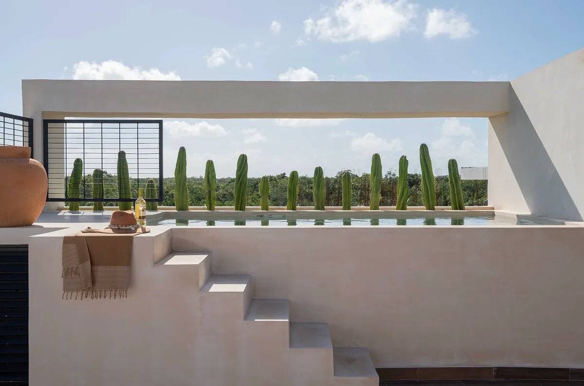 Penthouse con roof privado en Aldea Zama 1
