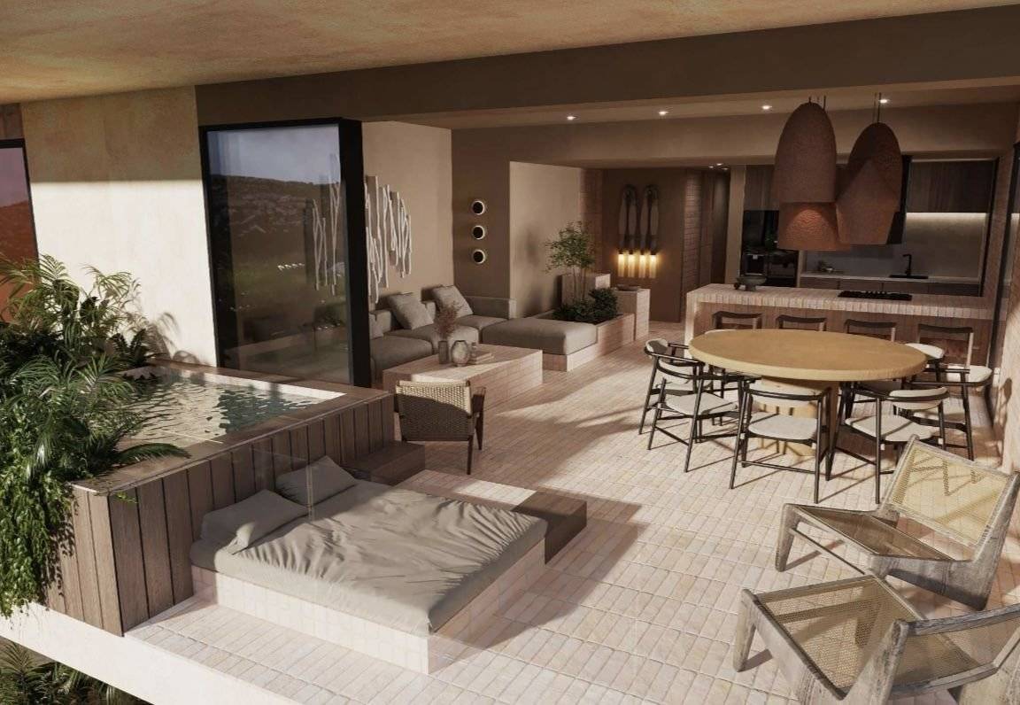 Departamento con vista al mar en Tulum 3