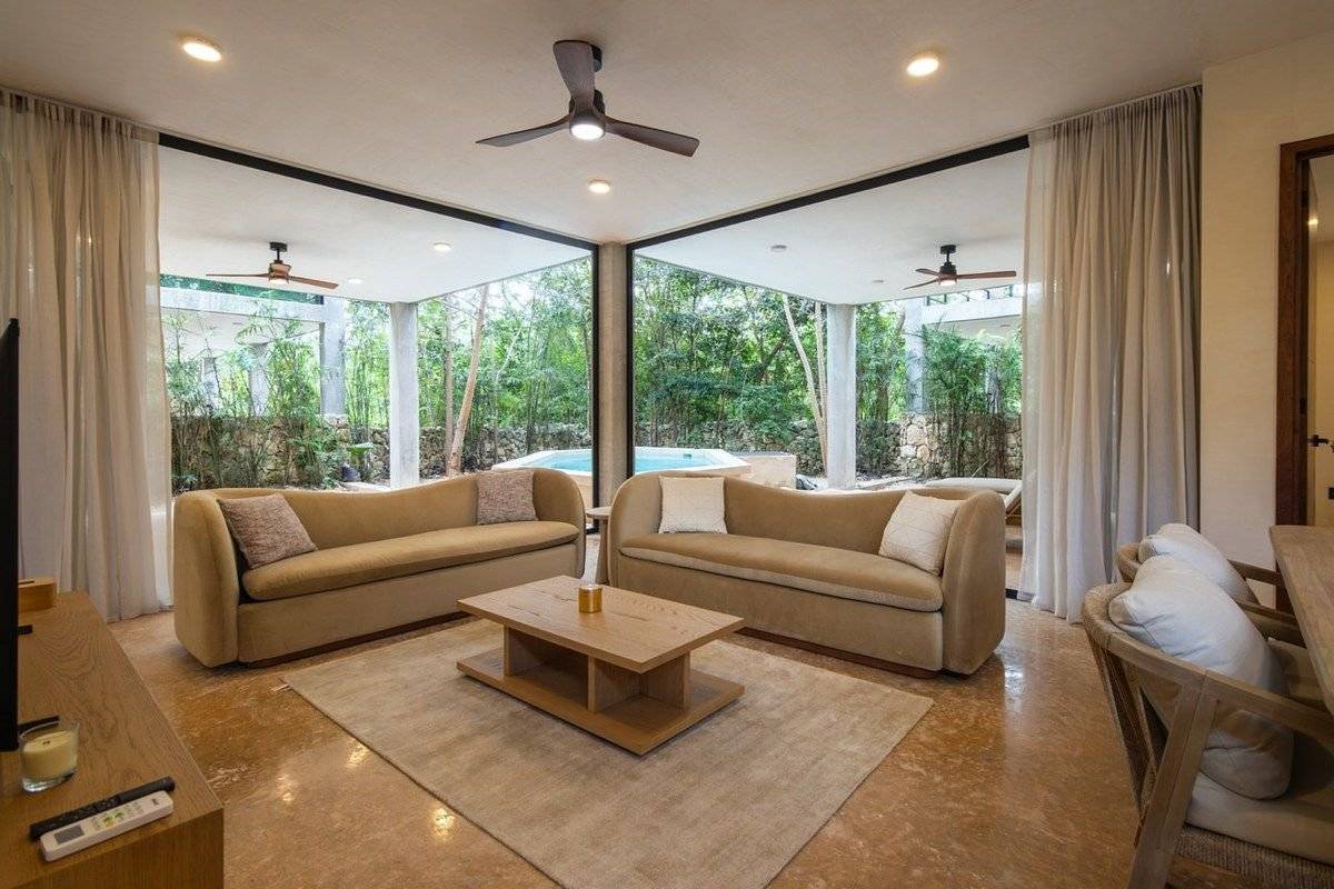Jardín privado y lujo en Tulum 1