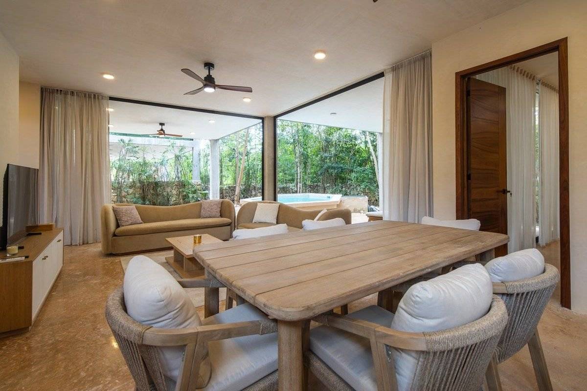 Jardín privado y lujo en Tulum 2