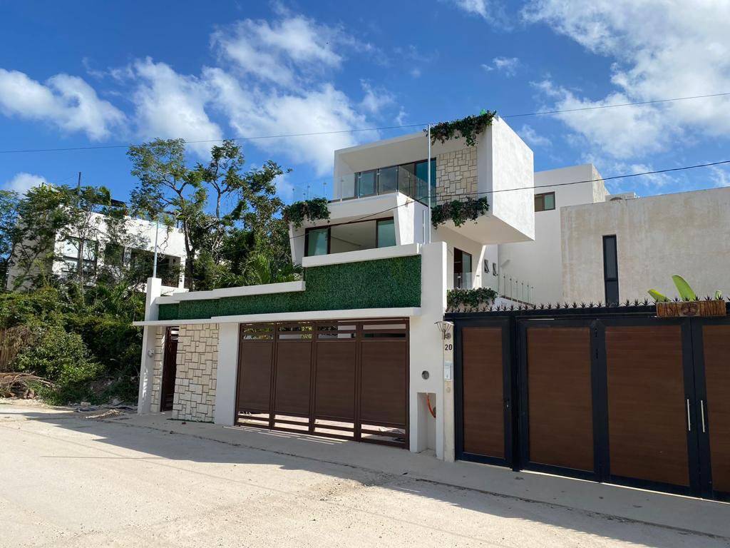 Residencia moderna con alberca en Tulum 1