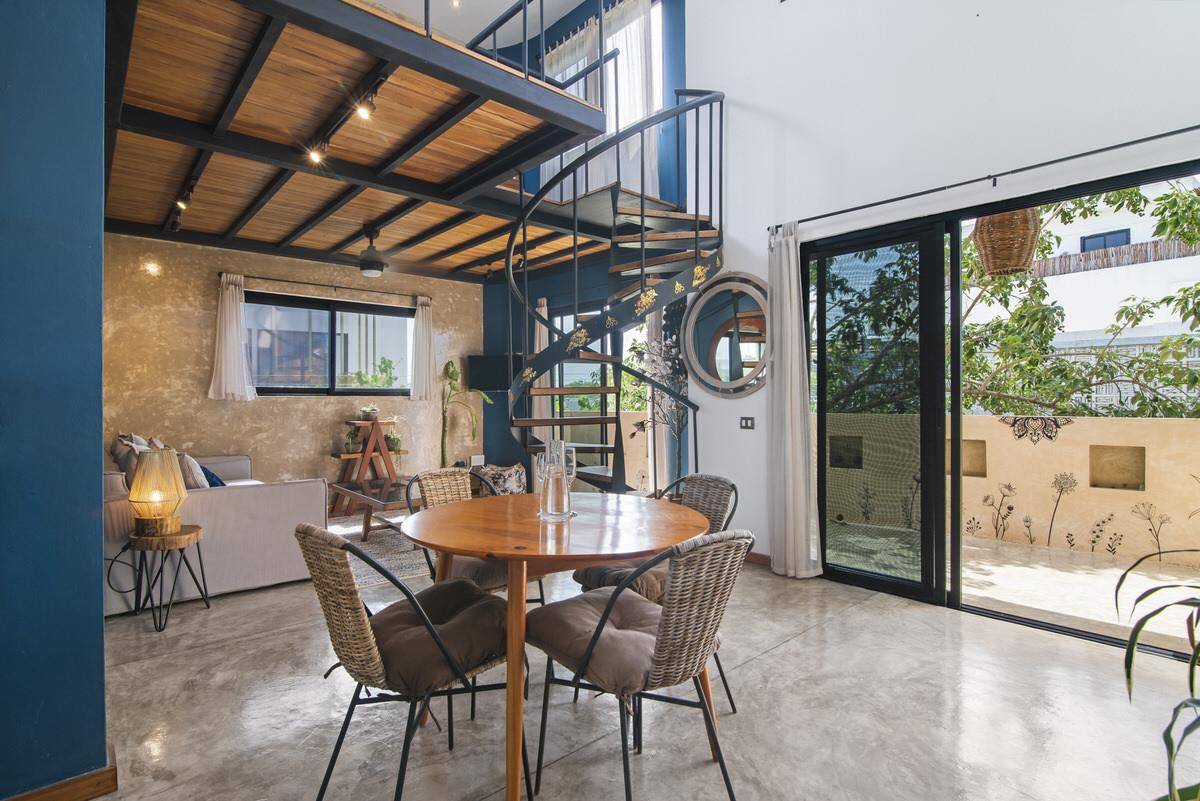 Loft Doble Altura con Terraza en Tulum 3
