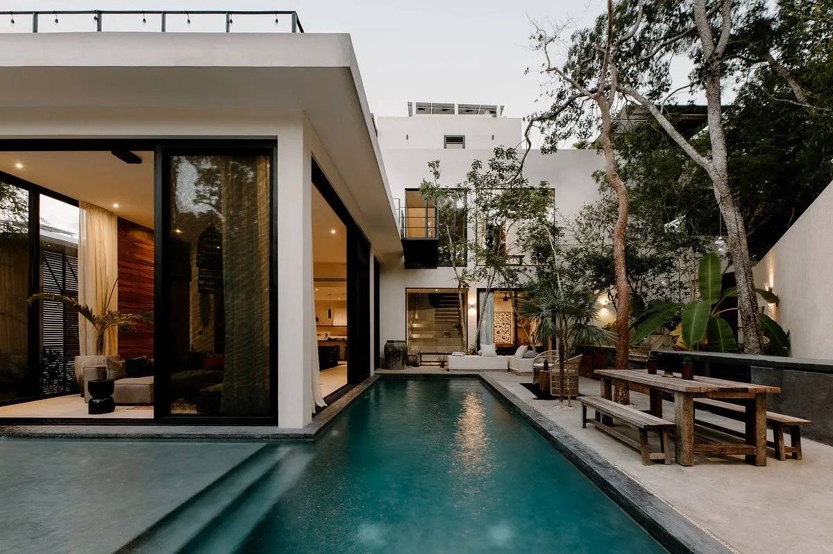 Casa de lujo en Tulum: un oasis privado 1