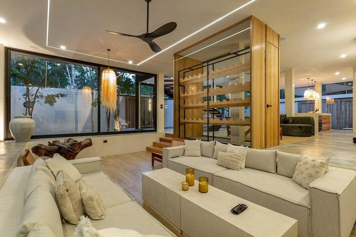 Villa minimalista con piscina y vistas a la jungla 5