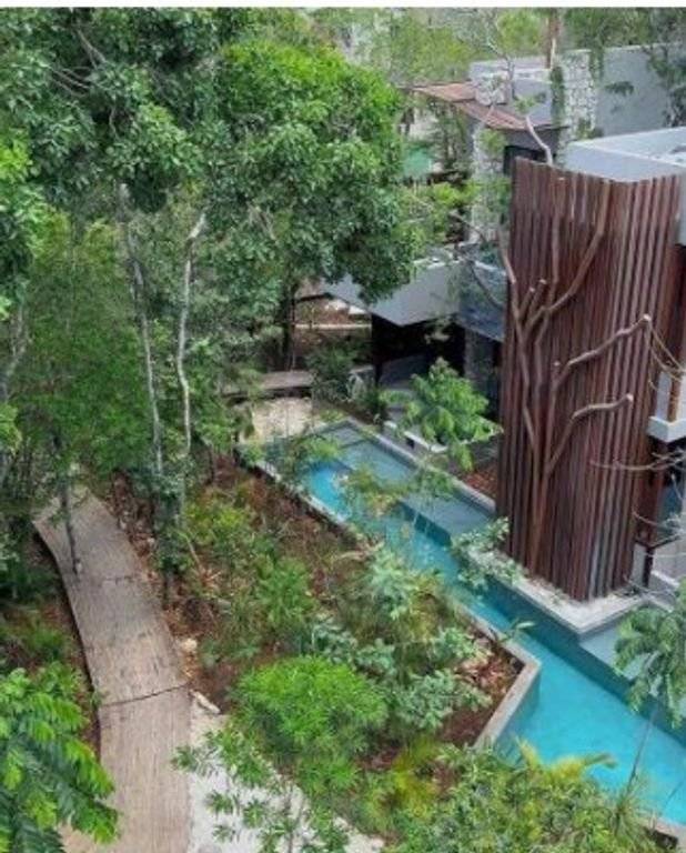 Departamento de lujo con alberca privada en Tulum 2