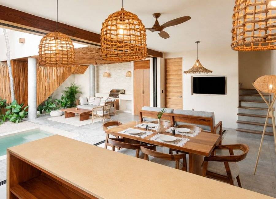 Villa de lujo con alberca y rooftop en Tulum 5