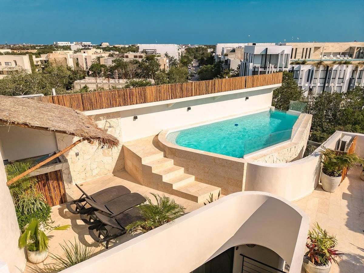 Penthouse exclusivo con roof y alberca en Tulum 2