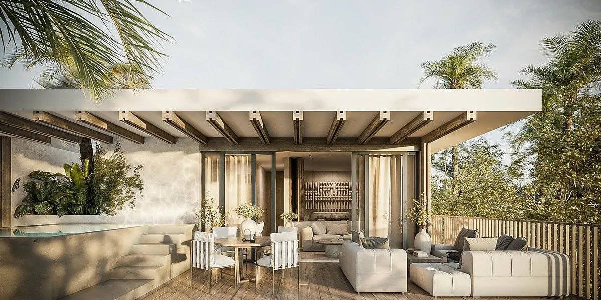 Penthouse Lock-Off con piscina en Tulum 2