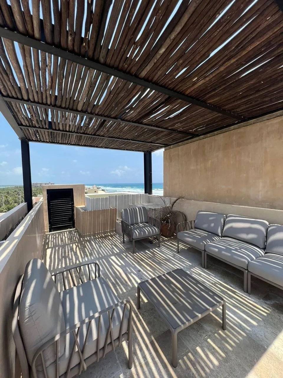Estudio con jacuzzi y vista a la playa en Tulum 1