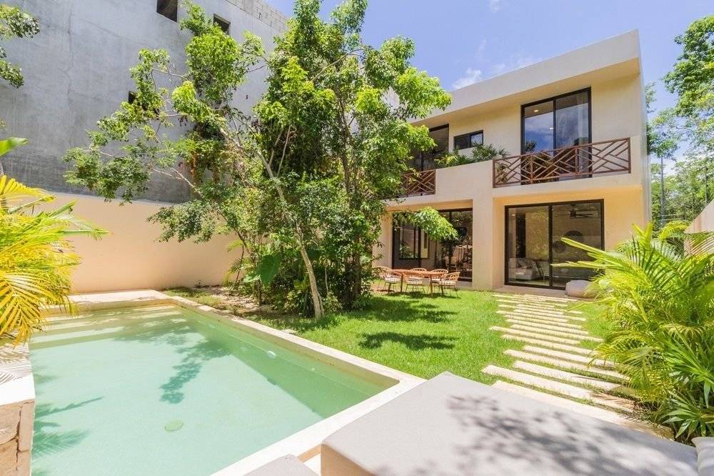 Villa de lujo con alberca en Tulum 1