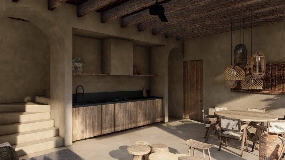 Casas de lujo frente al mar en Tulum 5
