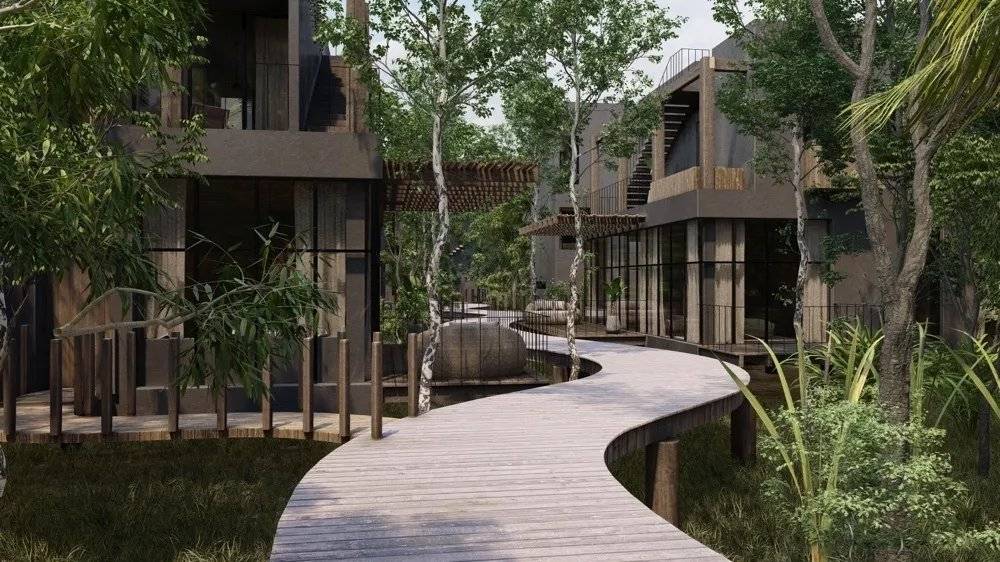 Casas de lujo frente al mar en Tulum 1