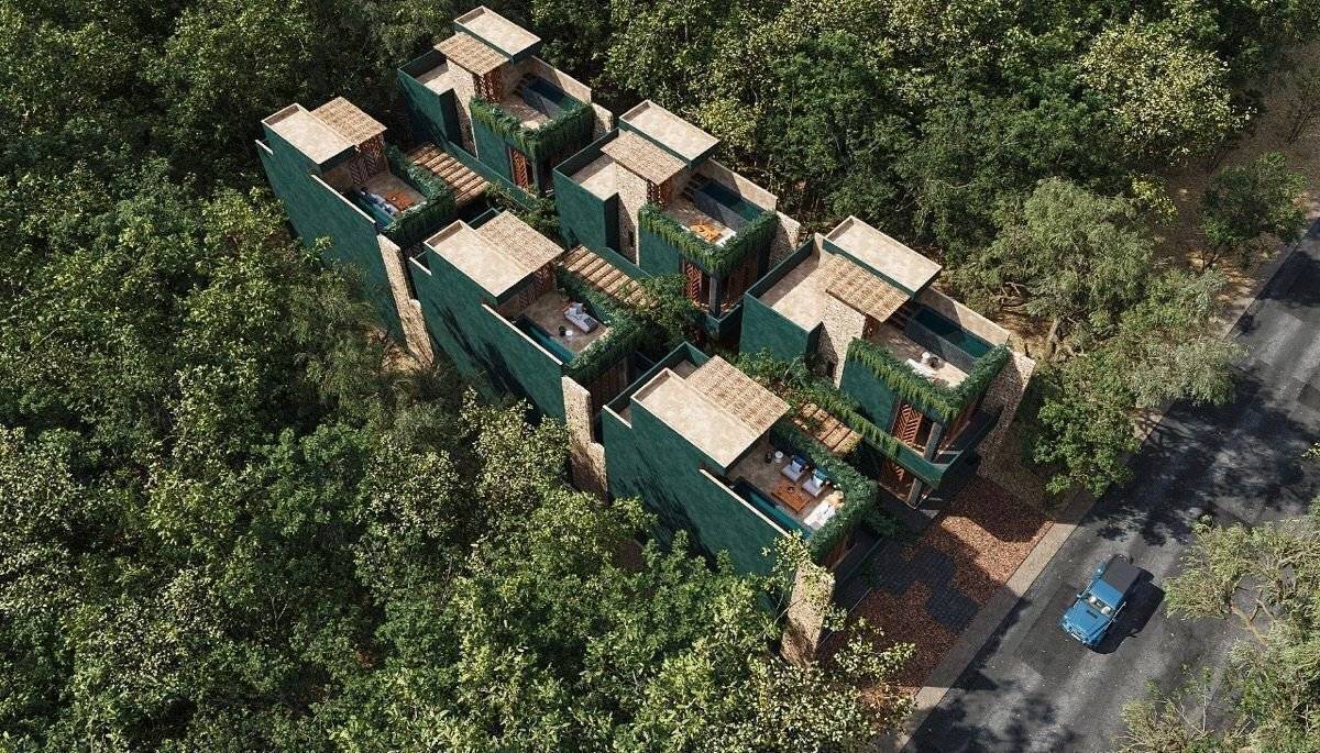 Villas sostenibles con alberca en Tulum 5