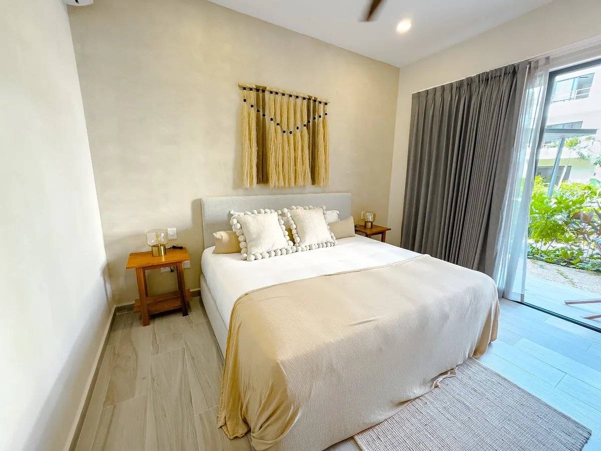 Departamentos con jardín en Tulum Downtown 5