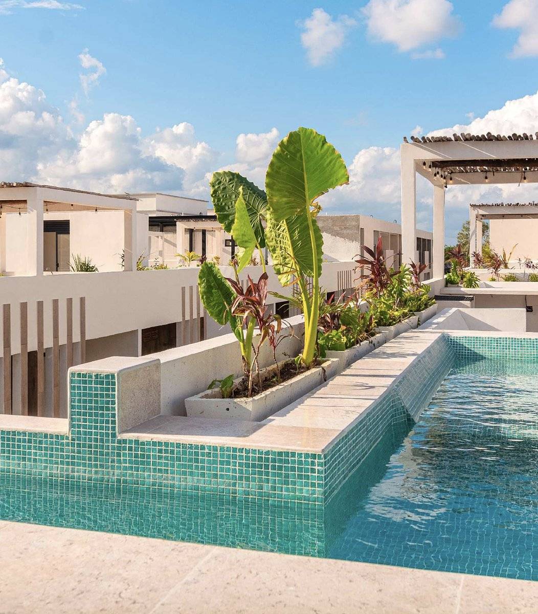 Condominio con jacuzzi en La Veleta, Tulum 2