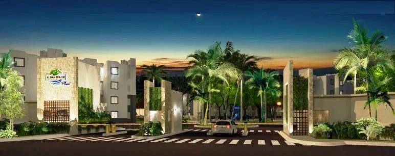 Departamento en planta baja en Aldea Tulum 3