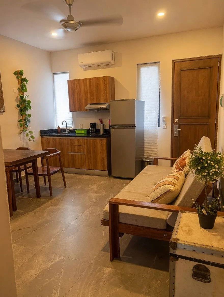 Moderno condominio en Tulum con jacuzzi y spa 3