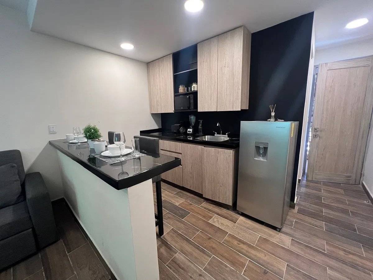Estudio amueblado con jacuzzi en Tulum 4