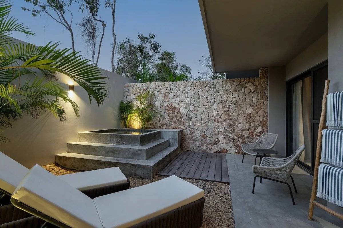 Oasis privado con piscina en Tulum 3