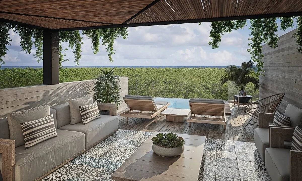Lujo y naturaleza en Tulum Country Club 4