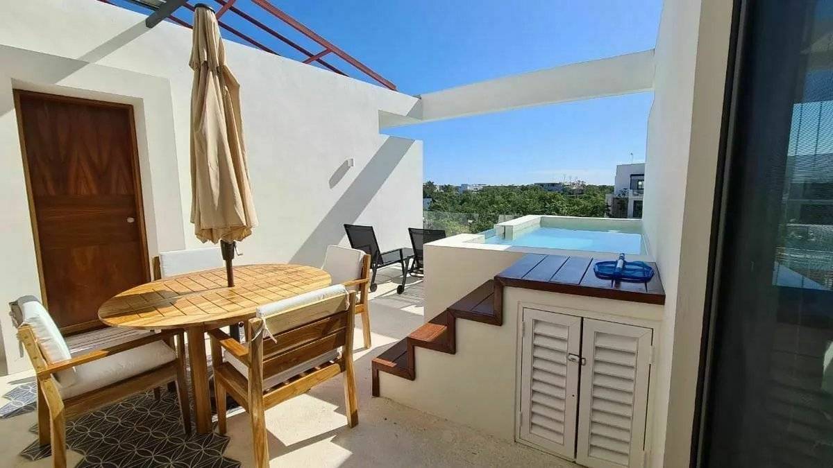 Penthouse de lujo con alberca y roof top 5
