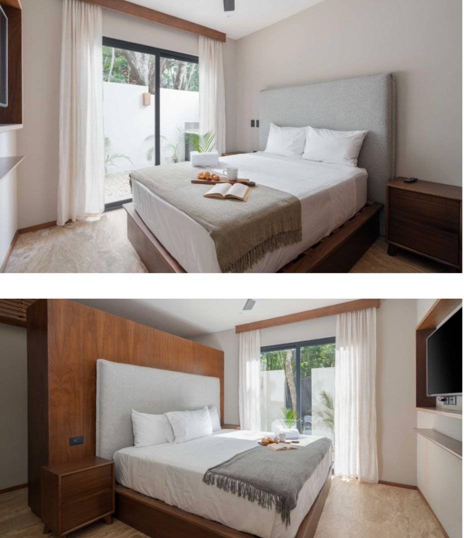 Moderno departamento con roof top en Tulum 3