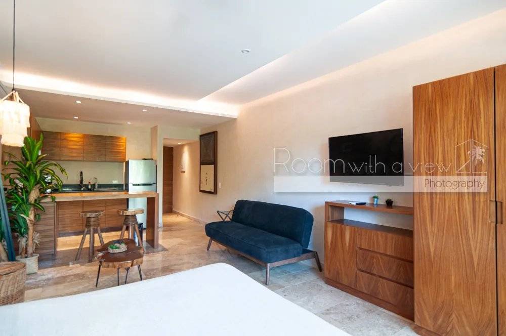 Estudio en Tulum con alberca privada y balcón 4