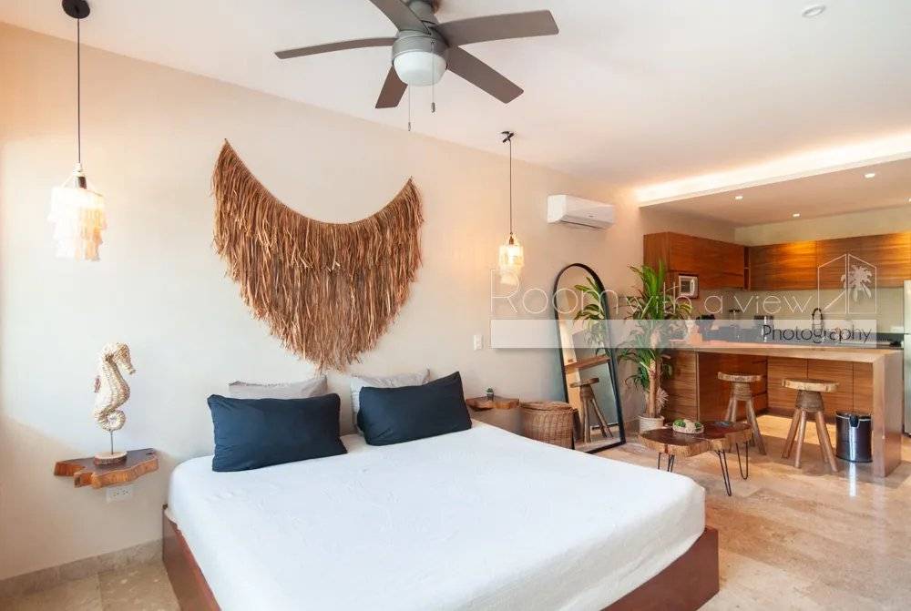Estudio en Tulum con alberca privada y balcón 5