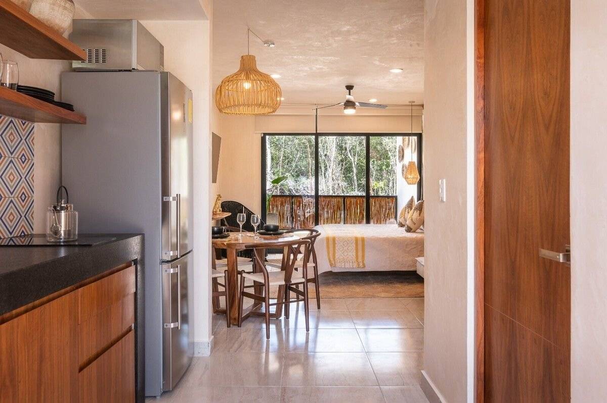 Departamentos de lujo en Tulum con alberca privada 2