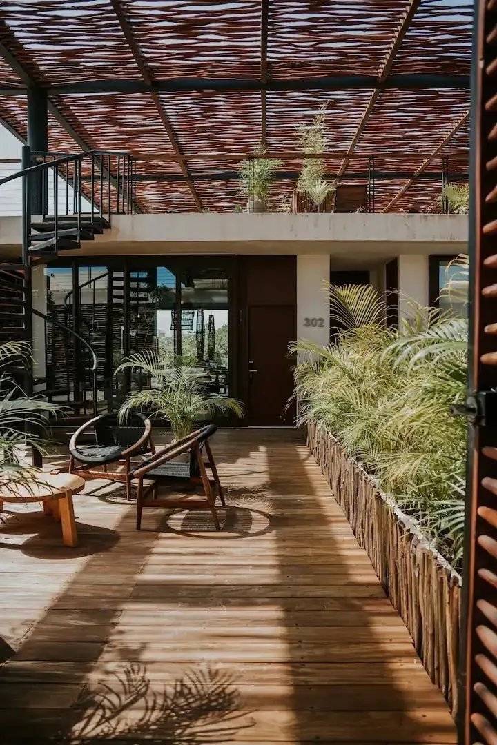 PH de lujo con piscina en la selva de Tulum 2