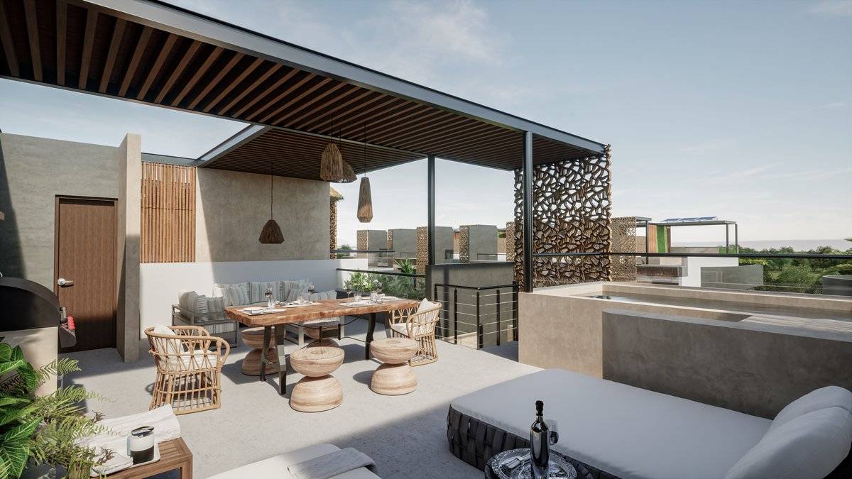 ¡Exclusivo pent-house en Tulum, solo 2 unidades! 4