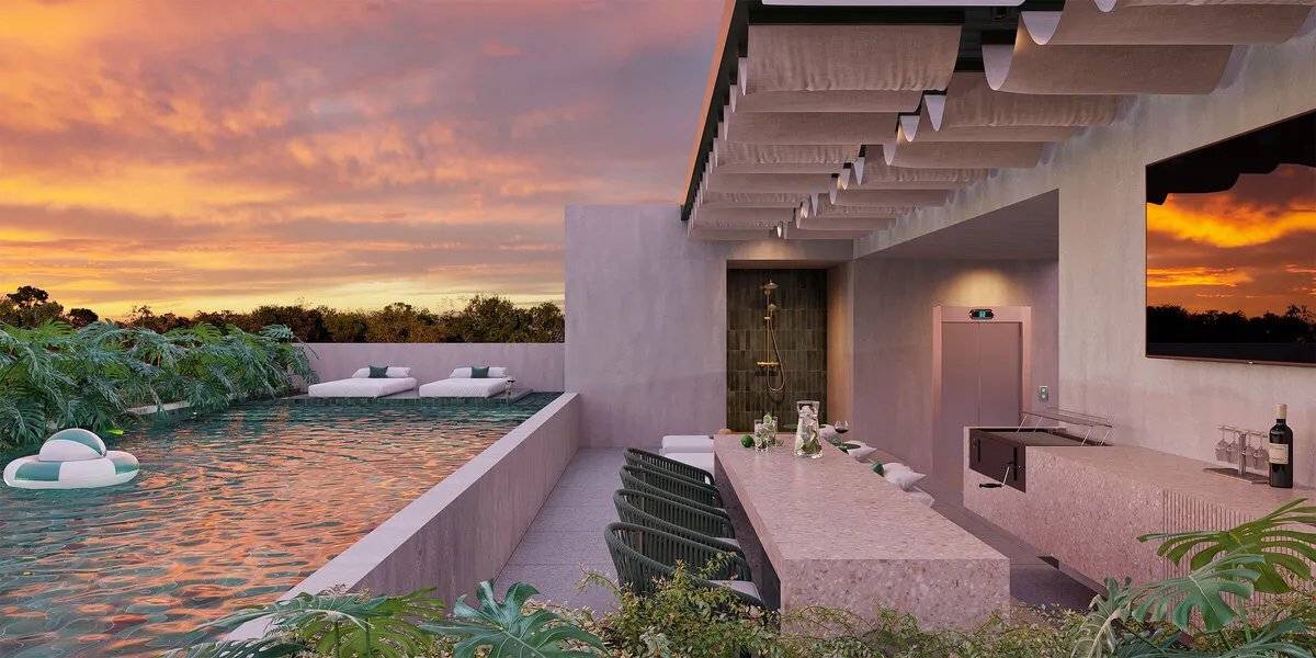 Apartamento acogedor con balcón en Playa del Carmen 3