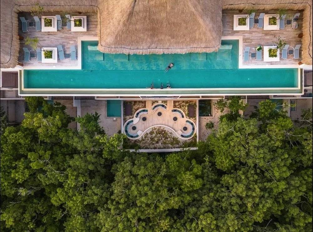 Refugio moderno en Aldea Zama, Tulum 3