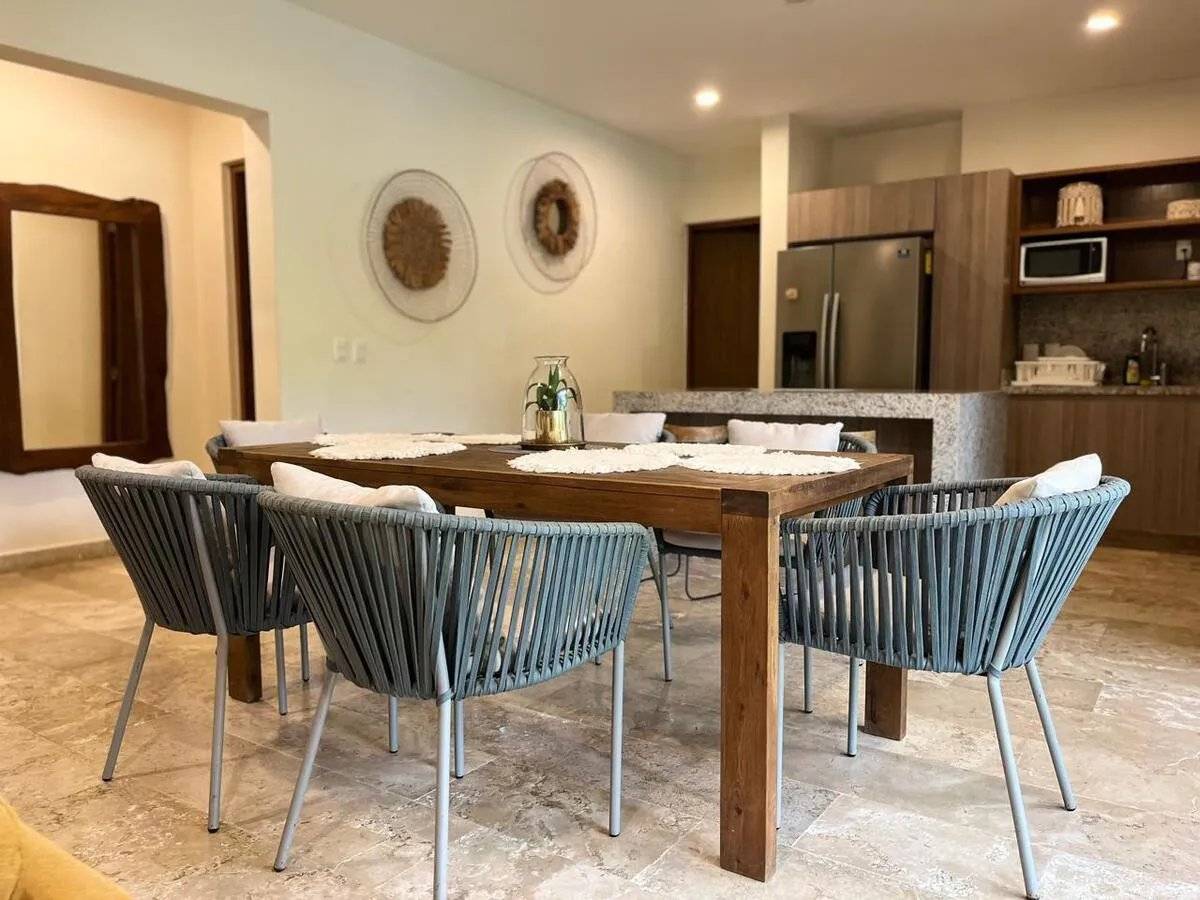 Departamento amueblado ideal para Airbnb en Tulum 4