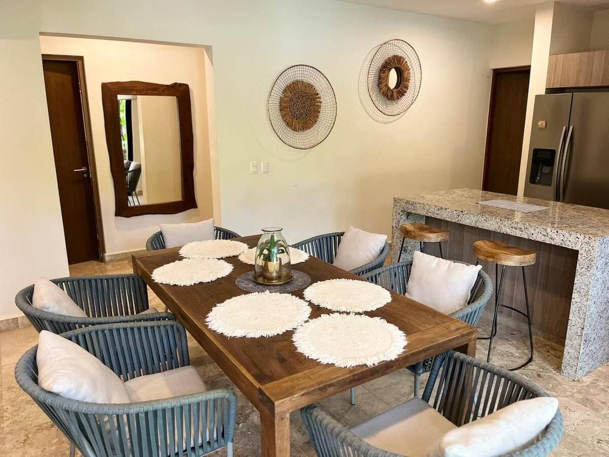 Departamento amueblado ideal para Airbnb en Tulum 5