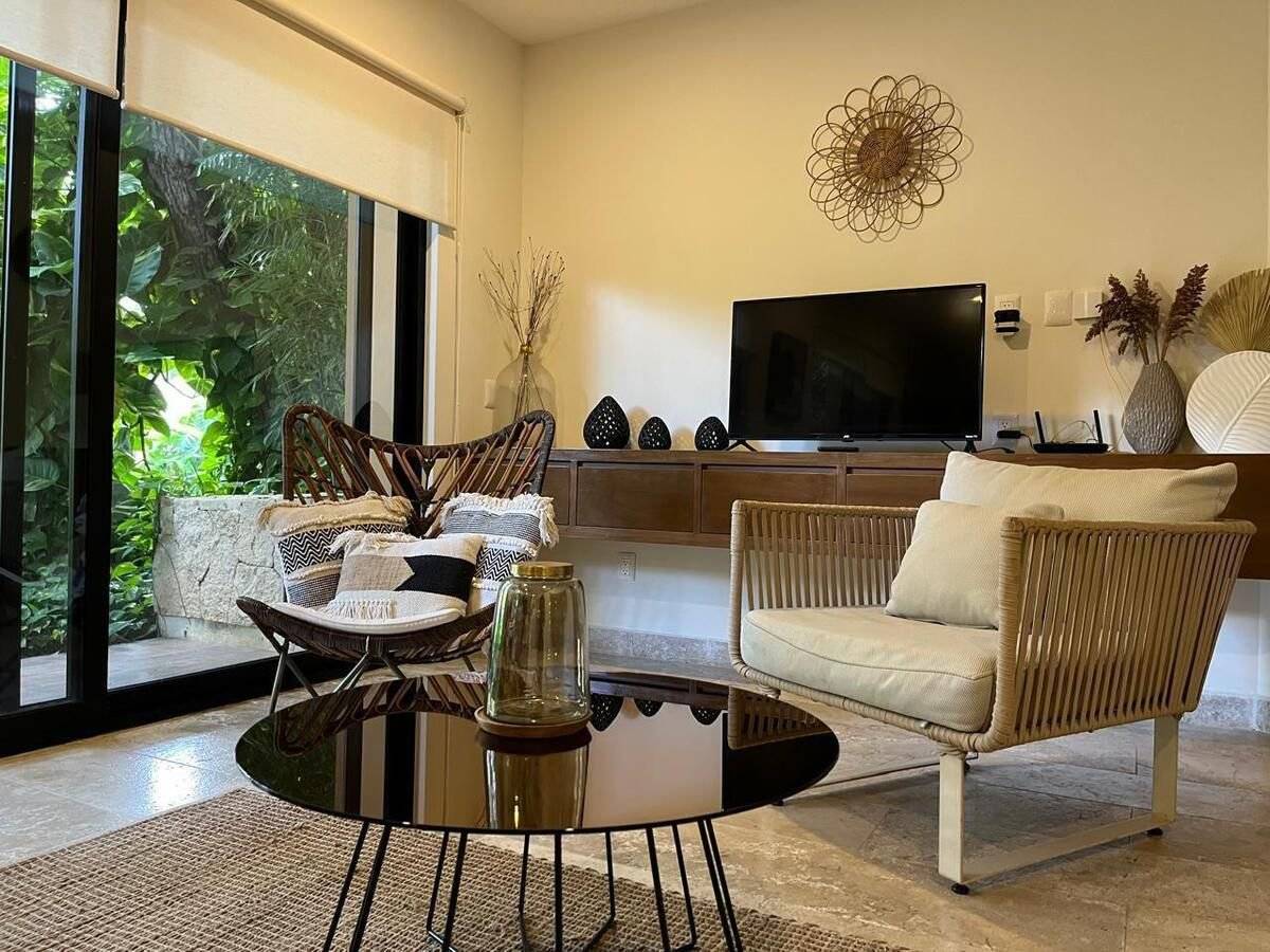 Departamento amueblado ideal para Airbnb en Tulum 2