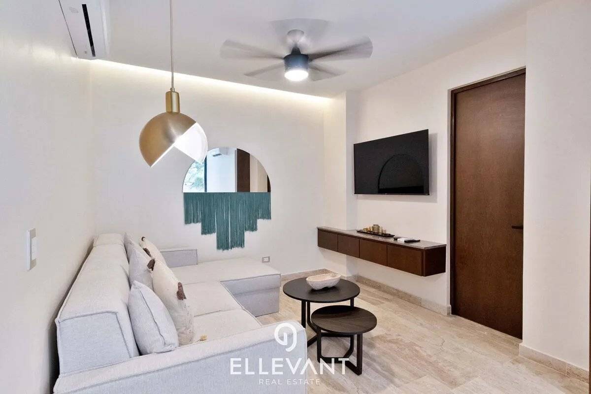 Departamento amueblado con alberca en Tulum 5