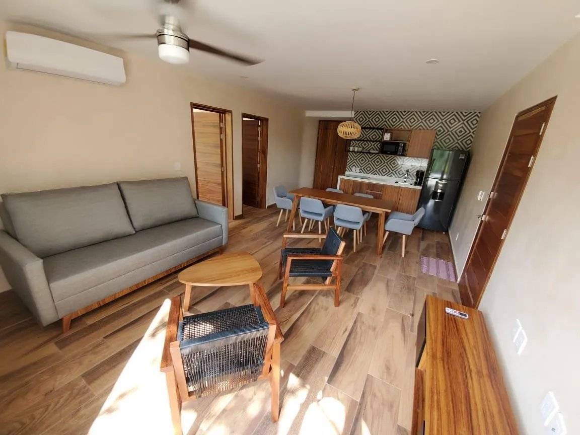 Moderno departamento amueblado en Tulum 5