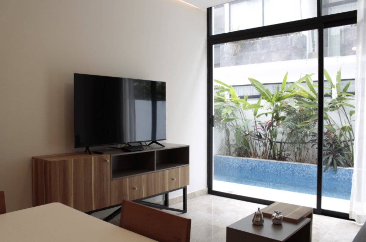 Lujoso departamento con alberca privada en Tulum 5