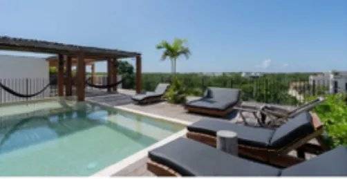 Moderno departamento en La Veleta, Tulum 2